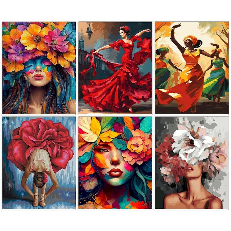 Art Craft Picture - GATYZTORY klasik resim yetişkinler için sayılarla