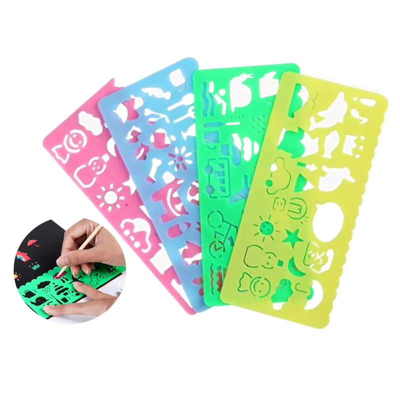 Art Craft 6 Year Old - Çocuk Çizim Oyuncakları DIY Boyama Şablonu