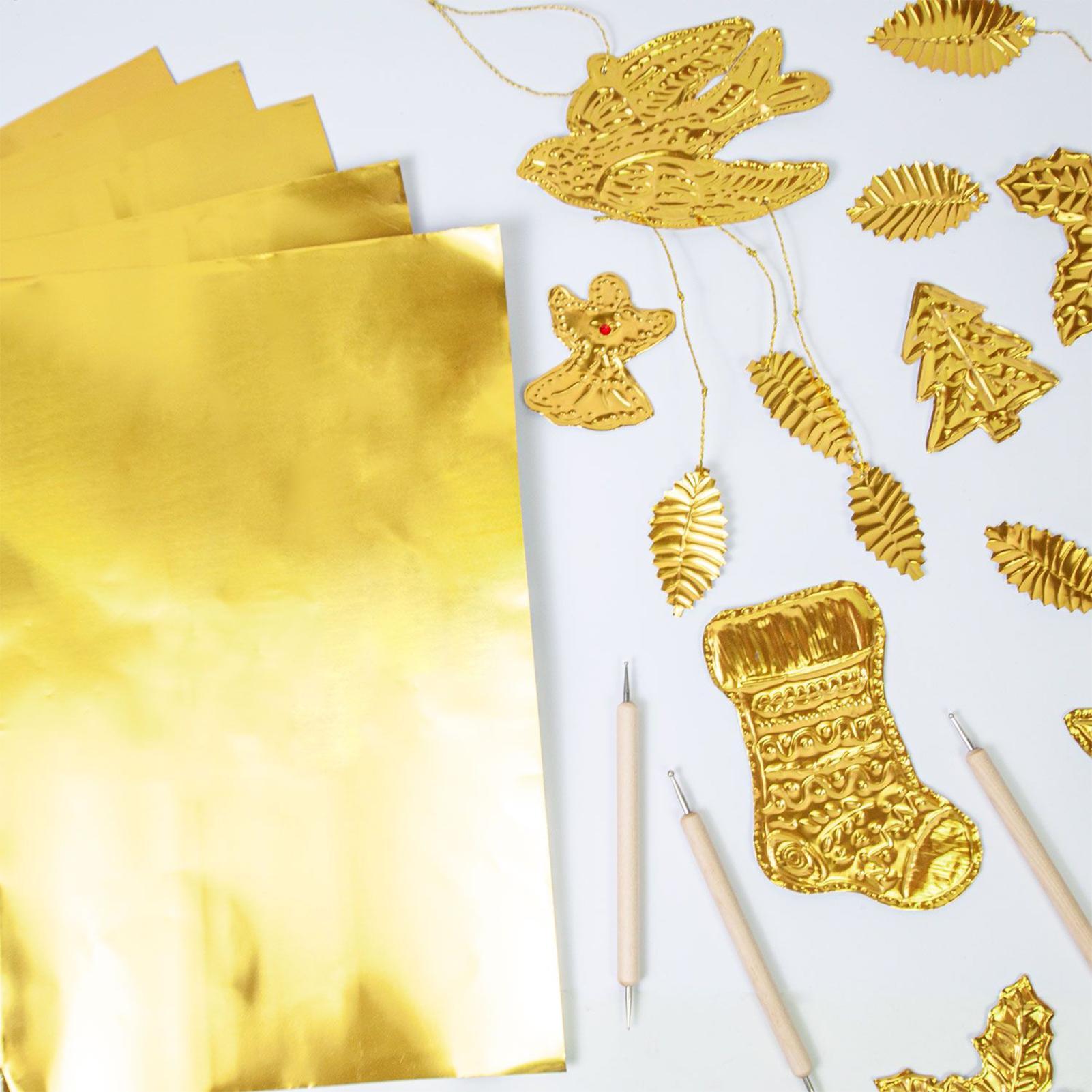 Art Craft Project - 10 adet Zanaat Folyo Levhalar Yumuşak