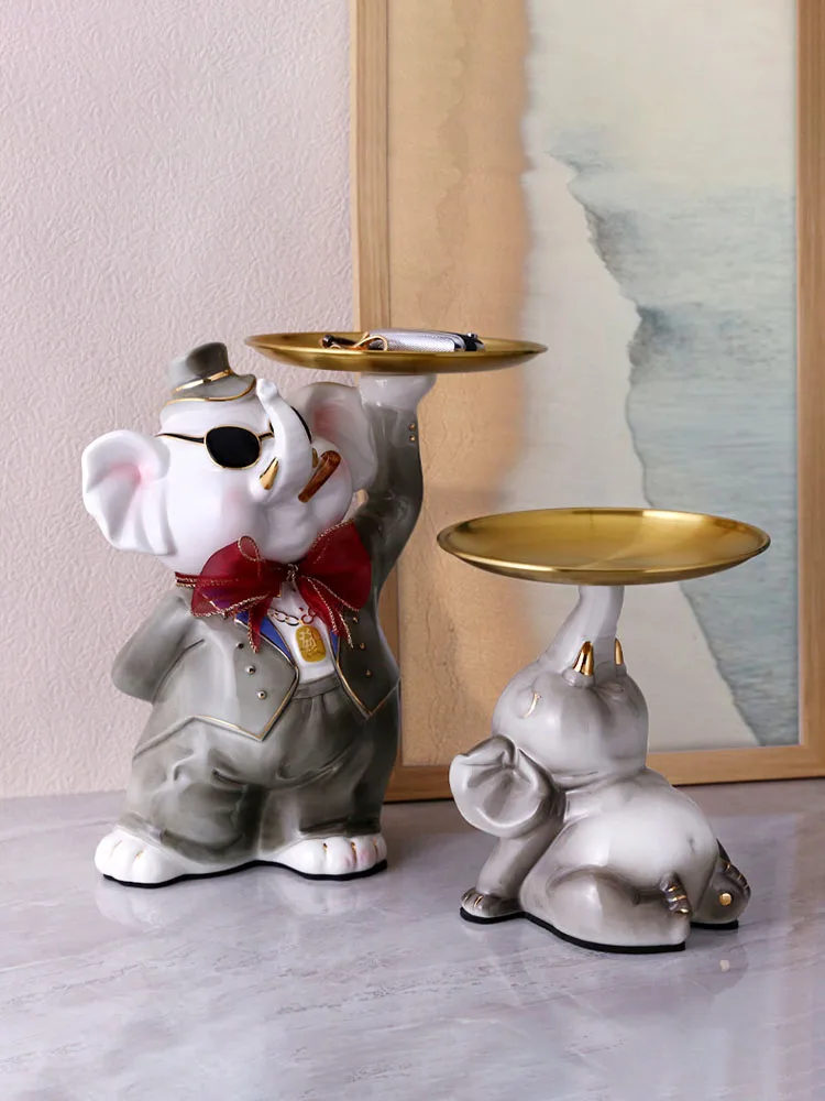 Art Craft Elephant - Modern Sanat Ev Dekor Fil Heykeli