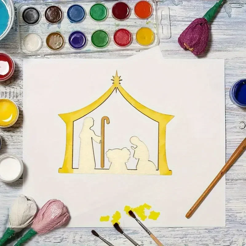 Art And Craft Recycle - 2026 Sıcak Fırsat Ahşap Silüet Sanatı