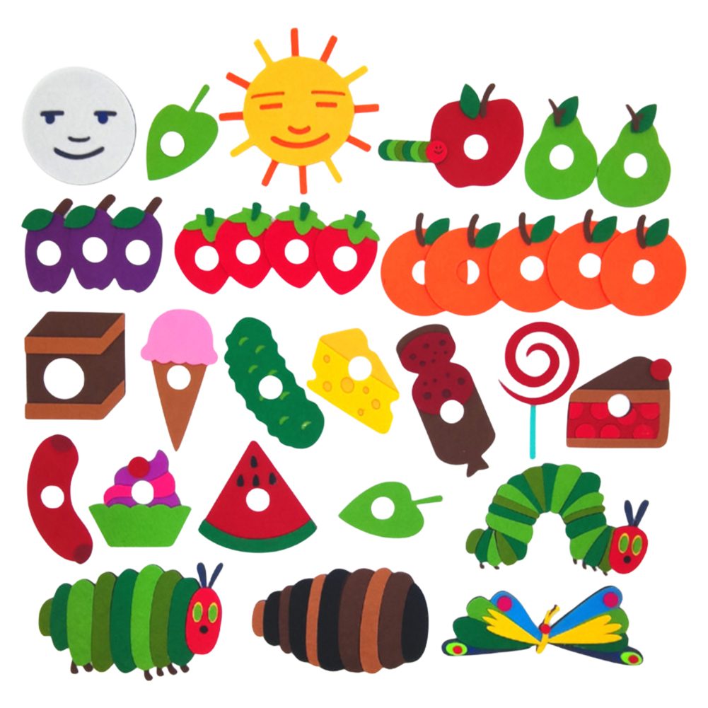Art Craft For Preschool - Aç Tırtıl Oyuncakları İngilizce Resimli Kitaplar