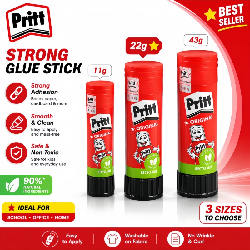 Art Craft 6 Year Old - Orijinal Pritt Tutkal Çubuğu Toksik Olmayan