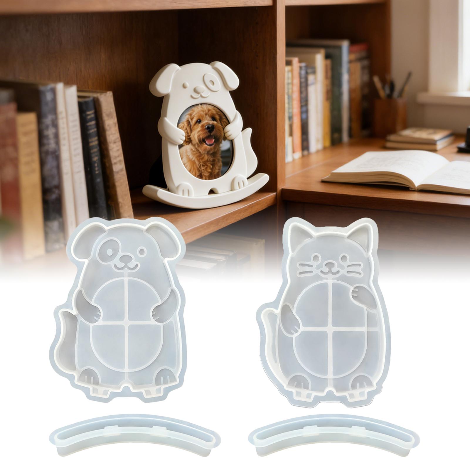 Art And Craft Photos - Silikon Reçine Kalıpları Kolay Çıkartılabilir Köpek