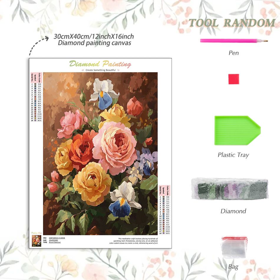 CHENISTORY Çiçek 5d Elmas Boya - Art Craft Ideas With Paper incelemesi ve fiyatı