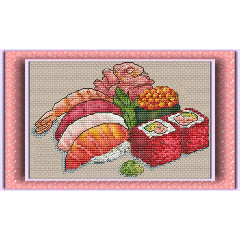 10933 çapraz dikiş kitleri nak - Punch Needle Kit incelemesi ve fiyatı