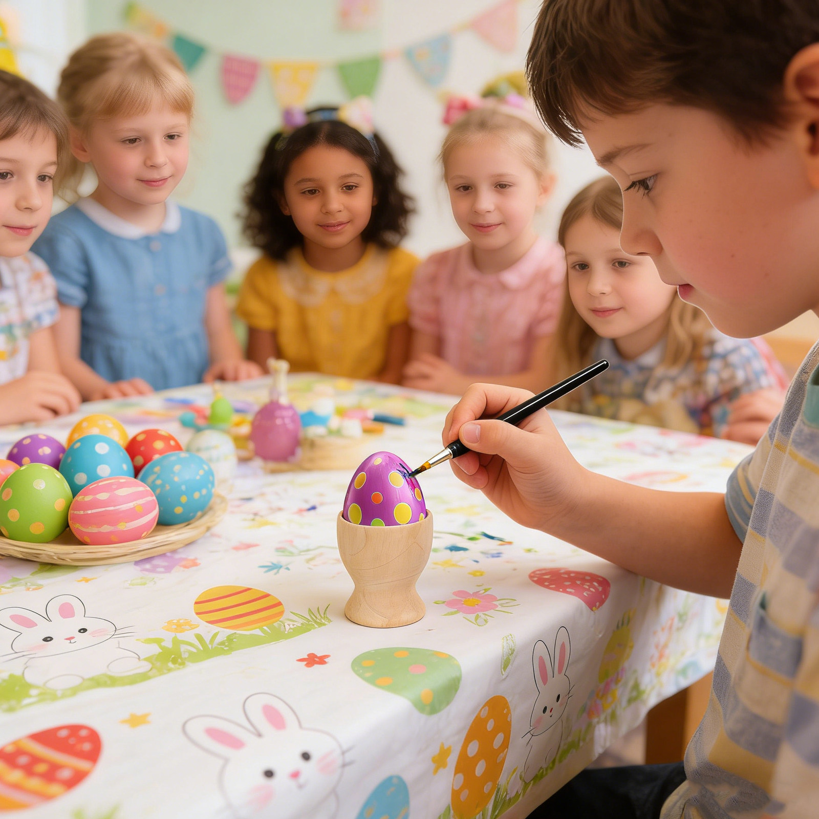 12 Adet Boş Ahşap Yumurta Stan - Art Craft For Preschool incelemesi ve fiyatı