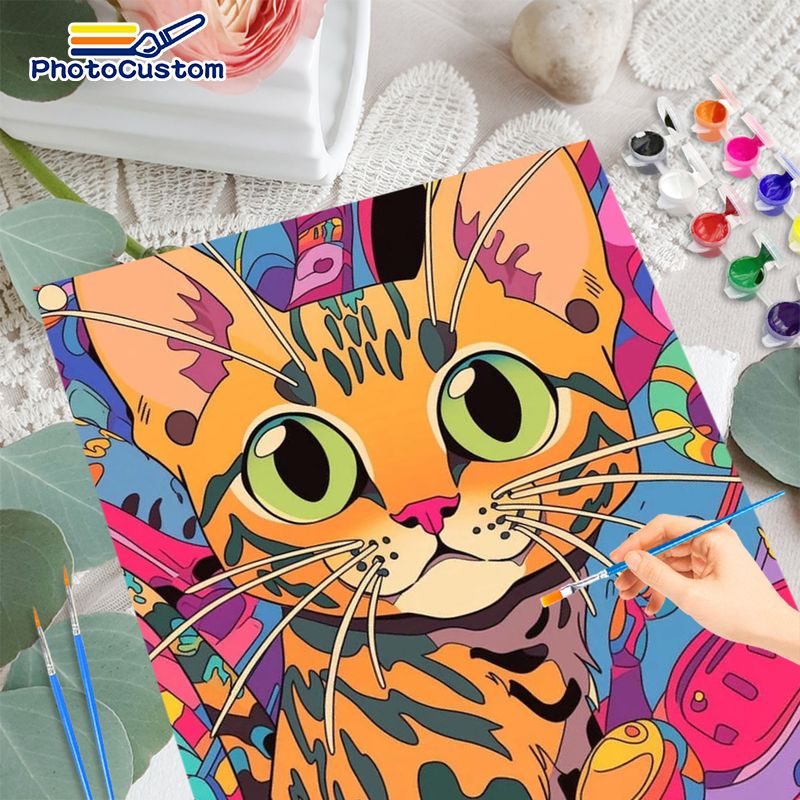 PhotoCustom Zencefil Kedi Sayı - Art Craft Easy Ideas incelemesi ve fiyatı