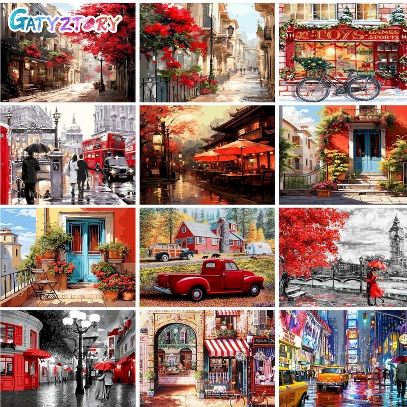 GATYZTORY yetişkinler için say - Art Craft Picture incelemesi ve fiyatı