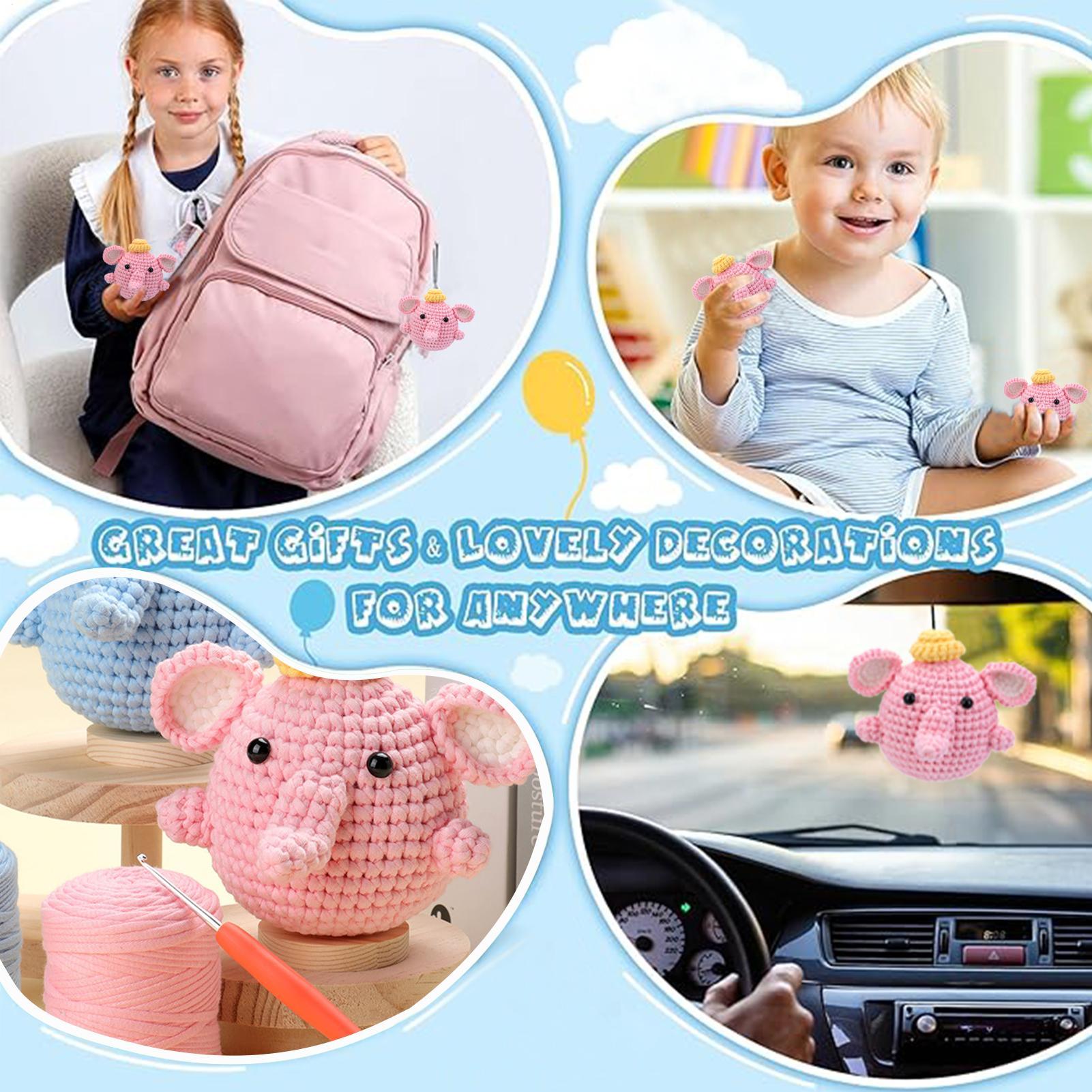 Tığ işi başlangıç ​​kiti el ya - Art Craft Elephant incelemesi ve fiyatı