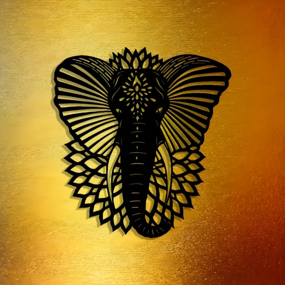 CIFBUY Metal Duvar Sanatı Fil  - Art Craft Elephant incelemesi ve fiyatı