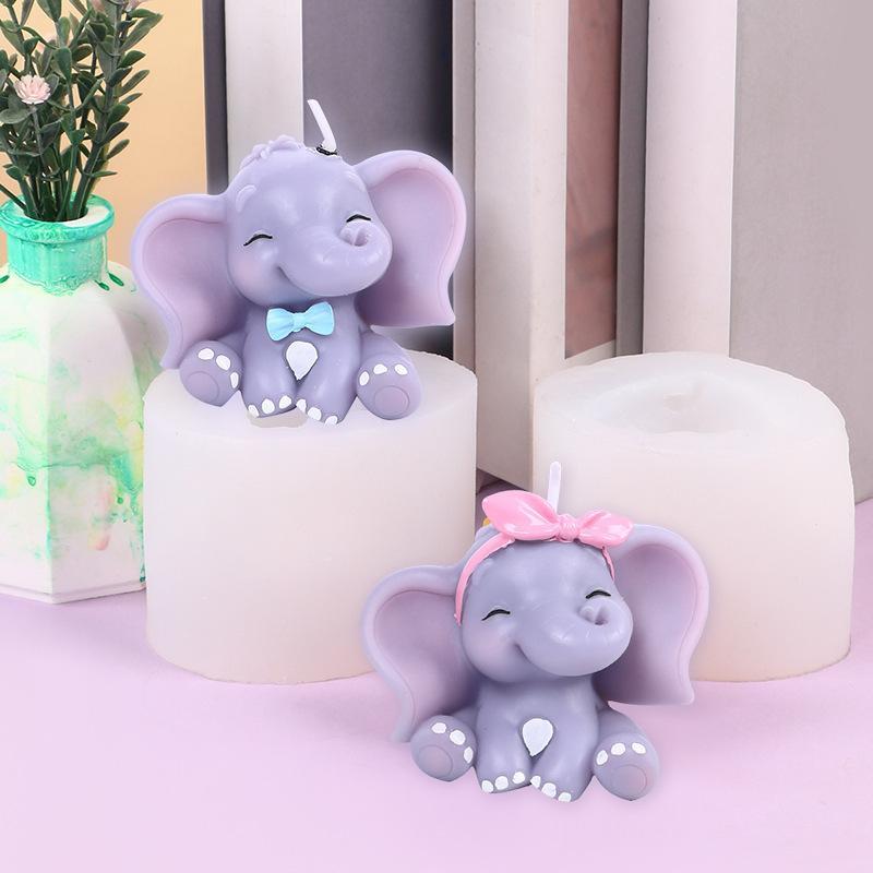 Sevimli 3D Fil Silikon Mum Kal - Art Craft Elephant incelemesi ve fiyatı
