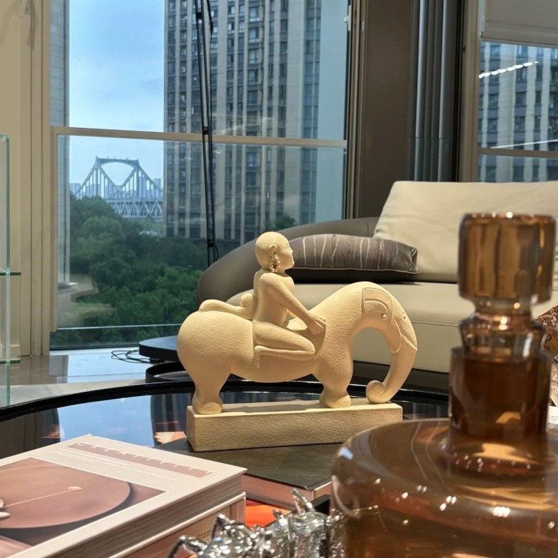 Yaratıcı Soyut Karakter Fil Üz - Art Craft Elephant incelemesi ve fiyatı