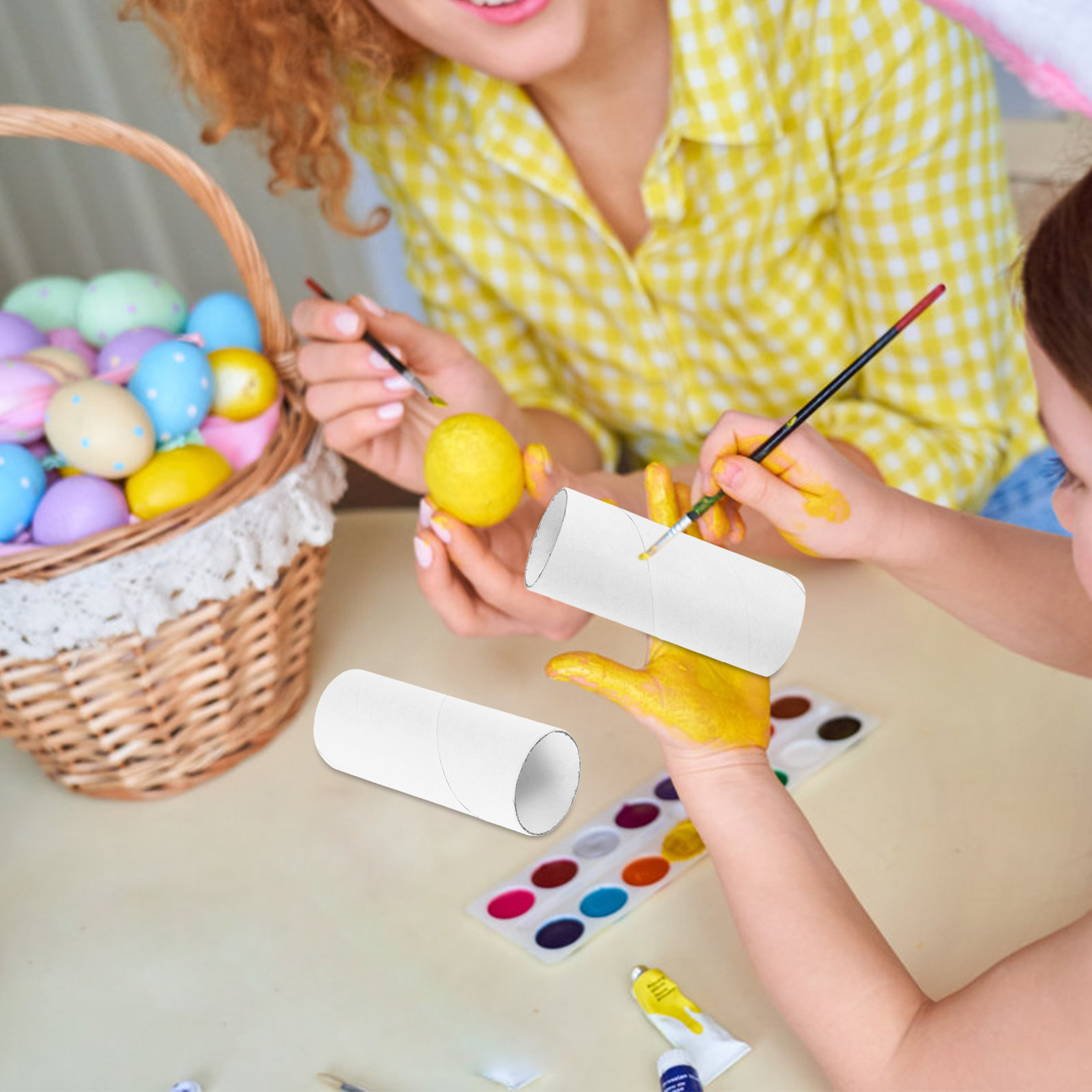 15 Adet Kraft Kağıt Tüpü, El İ - Art And Craft Recycle incelemesi ve fiyatı