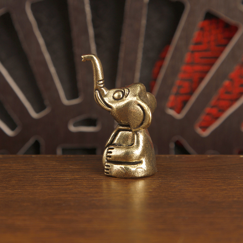 1 adet Pirinç Sevimli Fil Bibl - Art Craft Elephant incelemesi ve fiyatı