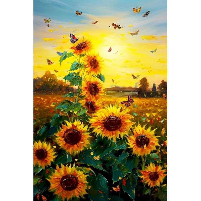 RUOPOTY Ayçiçeği Elmas Boyama  - Art Craft Ideas With Paper incelemesi ve fiyatı