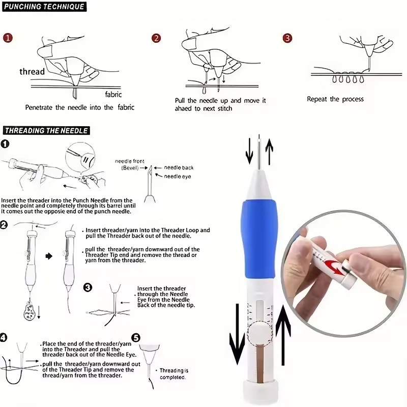 Yeni Başlayan Yetişkinler İçin - Punch Needle Kit incelemesi ve fiyatı