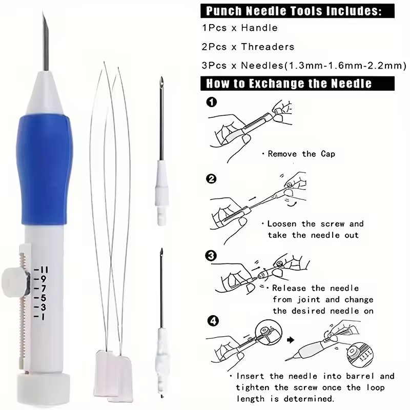 Yeni Başlayan Yetişkinler İçin - Punch Needle Kit incelemesi ve fiyatı