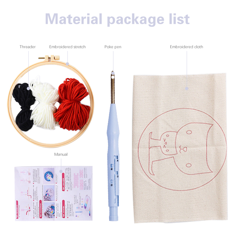 Komik Kendin Yap Punch İğne Na - Punch Needle Kit incelemesi ve fiyatı