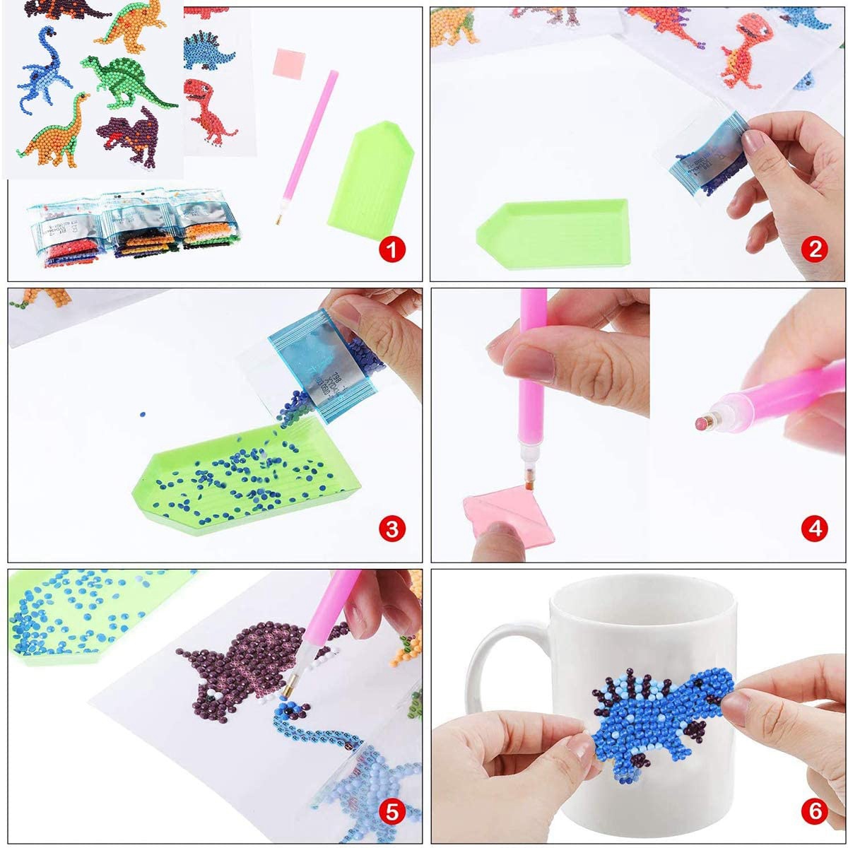 AEE6-Çocuklar İçin 5D Resim Çi - Art Craft Picture incelemesi ve fiyatı