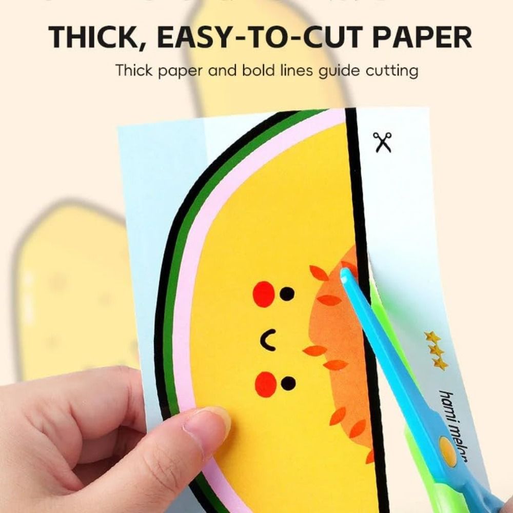 Güvenlik Çocukları Kağıt Kesim - Art Craft For Preschool incelemesi ve fiyatı