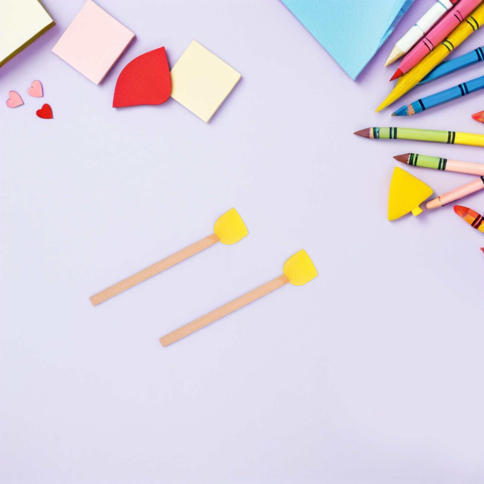 80 Adet Yuvarlak Sünger Fırça  - Art Craft For Preschool incelemesi ve fiyatı