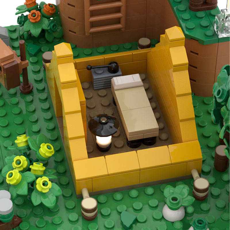 909 parça MOC Animal Crossing  - Art Craft Village incelemesi ve fiyatı