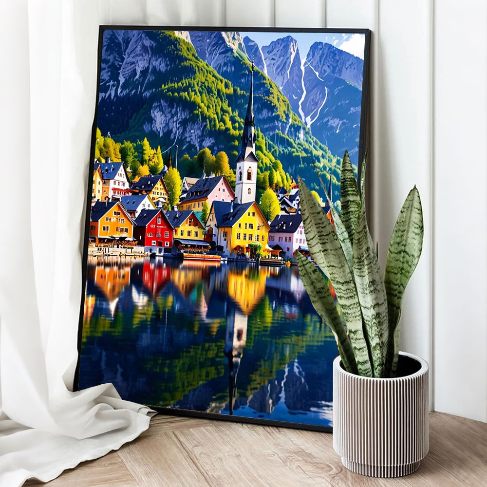 DIY Dijital Yağlıboya Renkli G - Art Craft Village incelemesi ve fiyatı