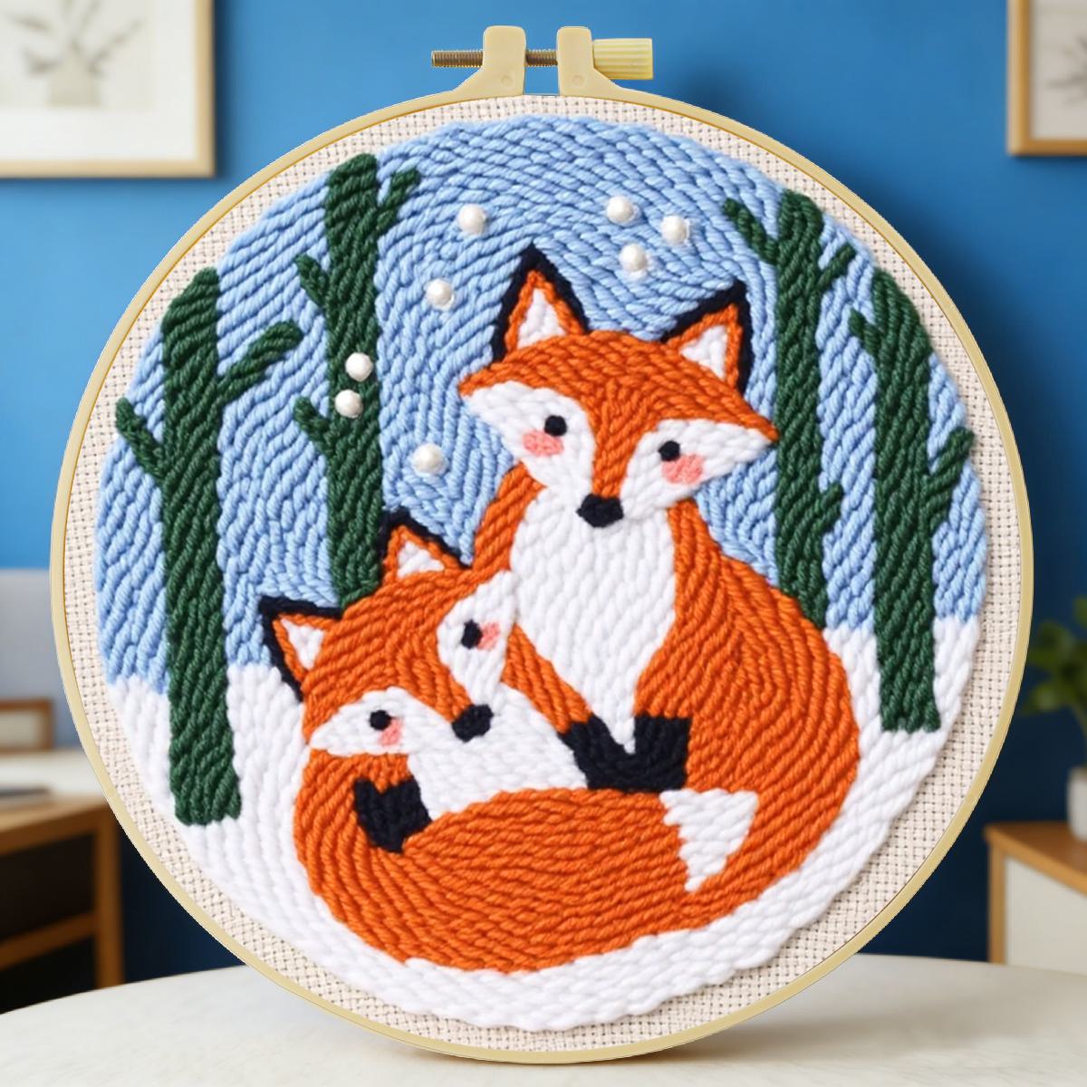 20X20CM/7.87 inç Hayvan - Tilk - Punch Needle Kit incelemesi ve fiyatı