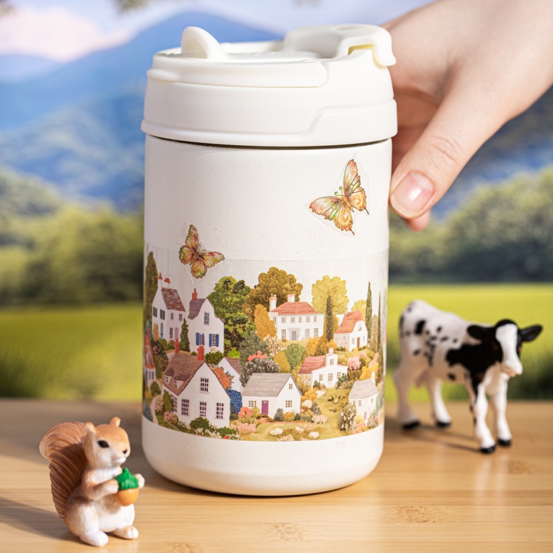 6 Rulo 6Cm×200Cm Köy Temalı Ba - Art Craft Village incelemesi ve fiyatı