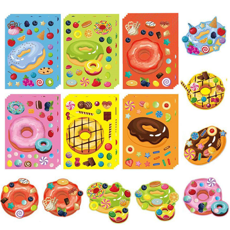 Çocuklar İçin Donut Yüz Çıkart - Art Craft 6 Year Old incelemesi ve fiyatı