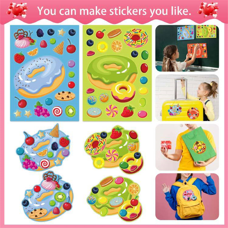 Çocuklar İçin Donut Yüz Çıkart - Art Craft 6 Year Old incelemesi ve fiyatı