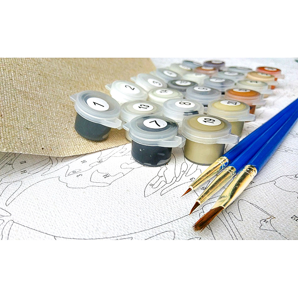 GATYZTORY Şehir Sayılarla Boya - Art Craft Picture incelemesi ve fiyatı